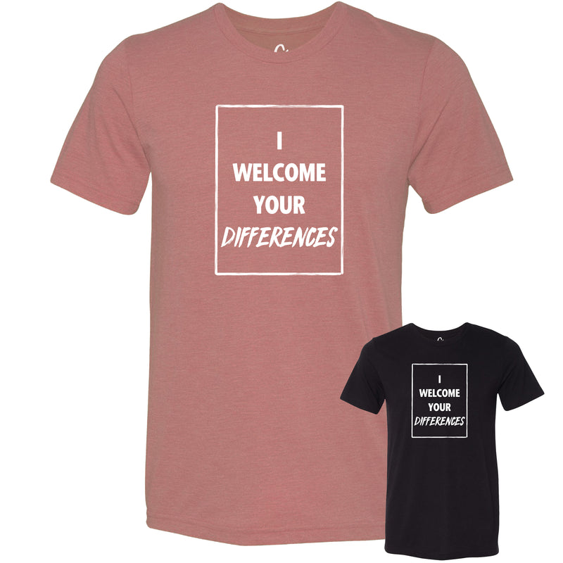GU x WORDS THAT MOVE ME PODCAST - I WELCOME YOUR DIFFERENCES™ TEE