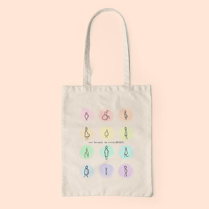 SEE BEAUTY IN EVERYBODY - ECO TOTE BAG